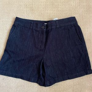 NWT Loft mid-rise denim shorts